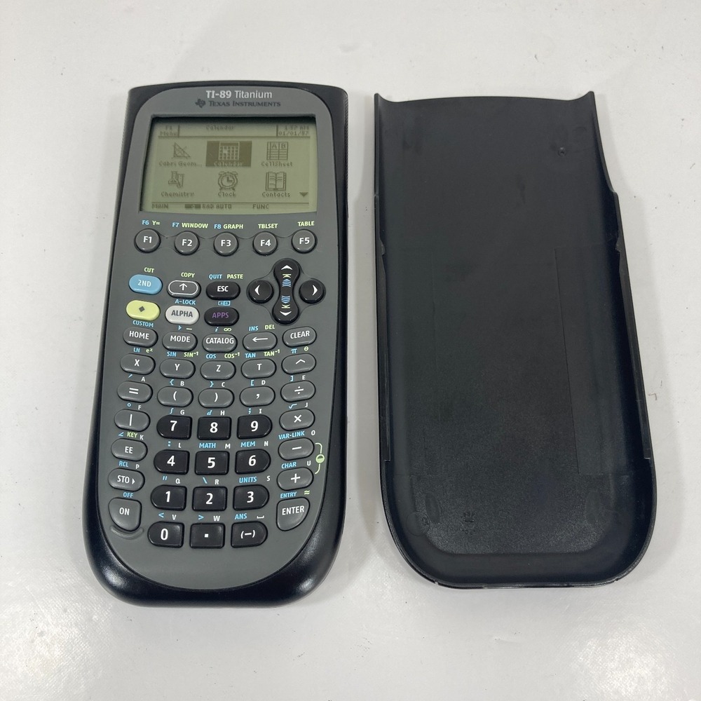 Texas Instruments TI-89 Titanium Graphing Calculator With Cover Tested